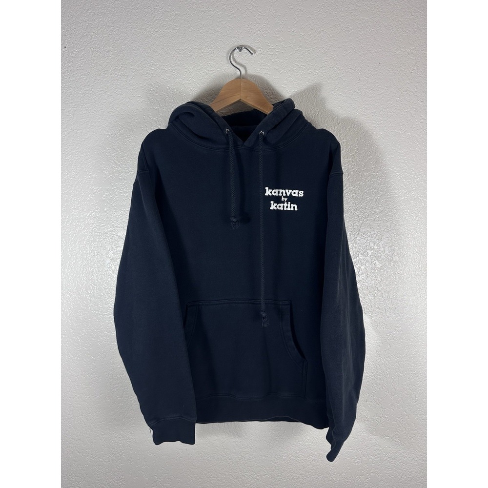 Katin Surf Shop Kanvas Custom Surf Trunks Graphic Hoodie Made USA Mens Small
